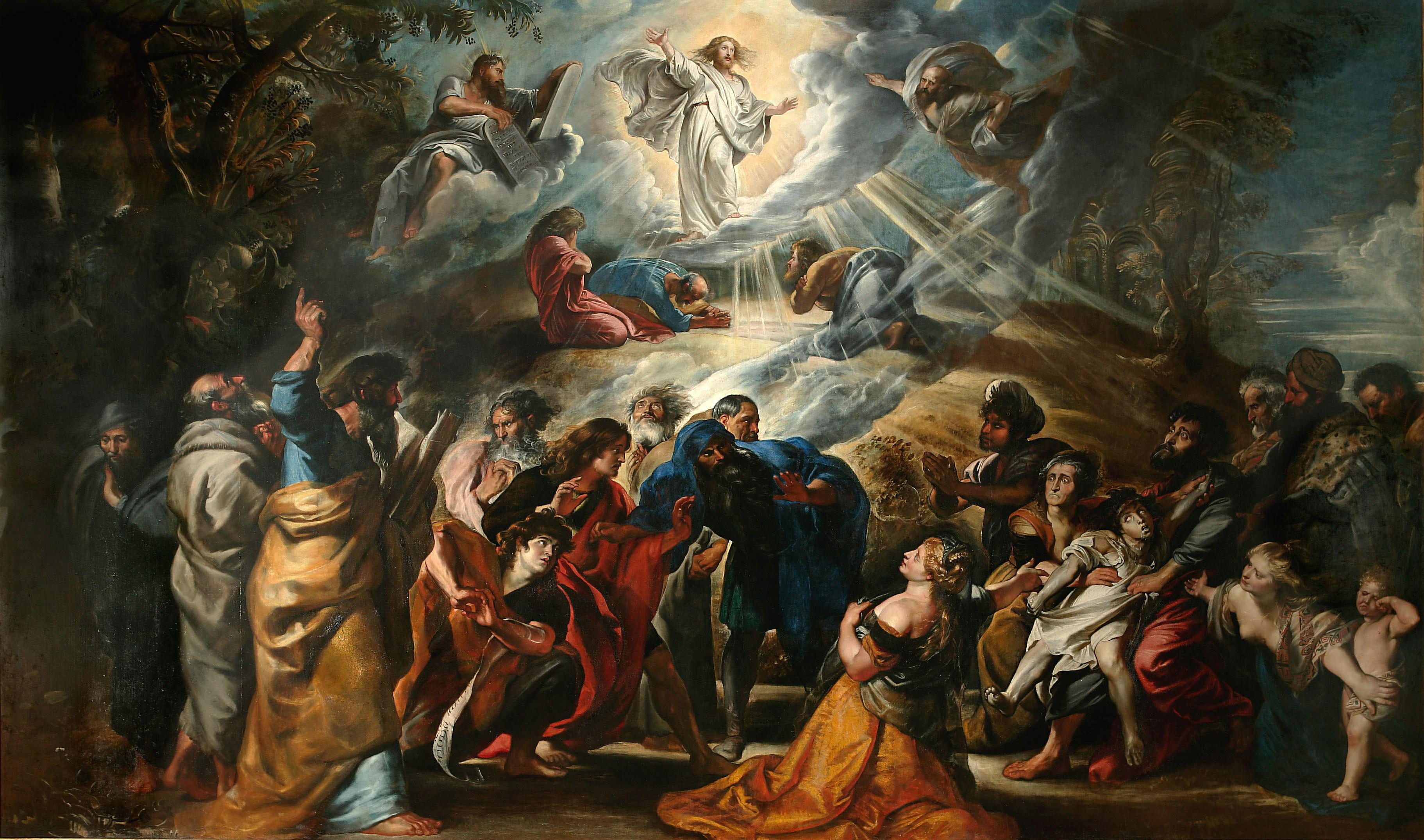 Rubens " transfiguration"